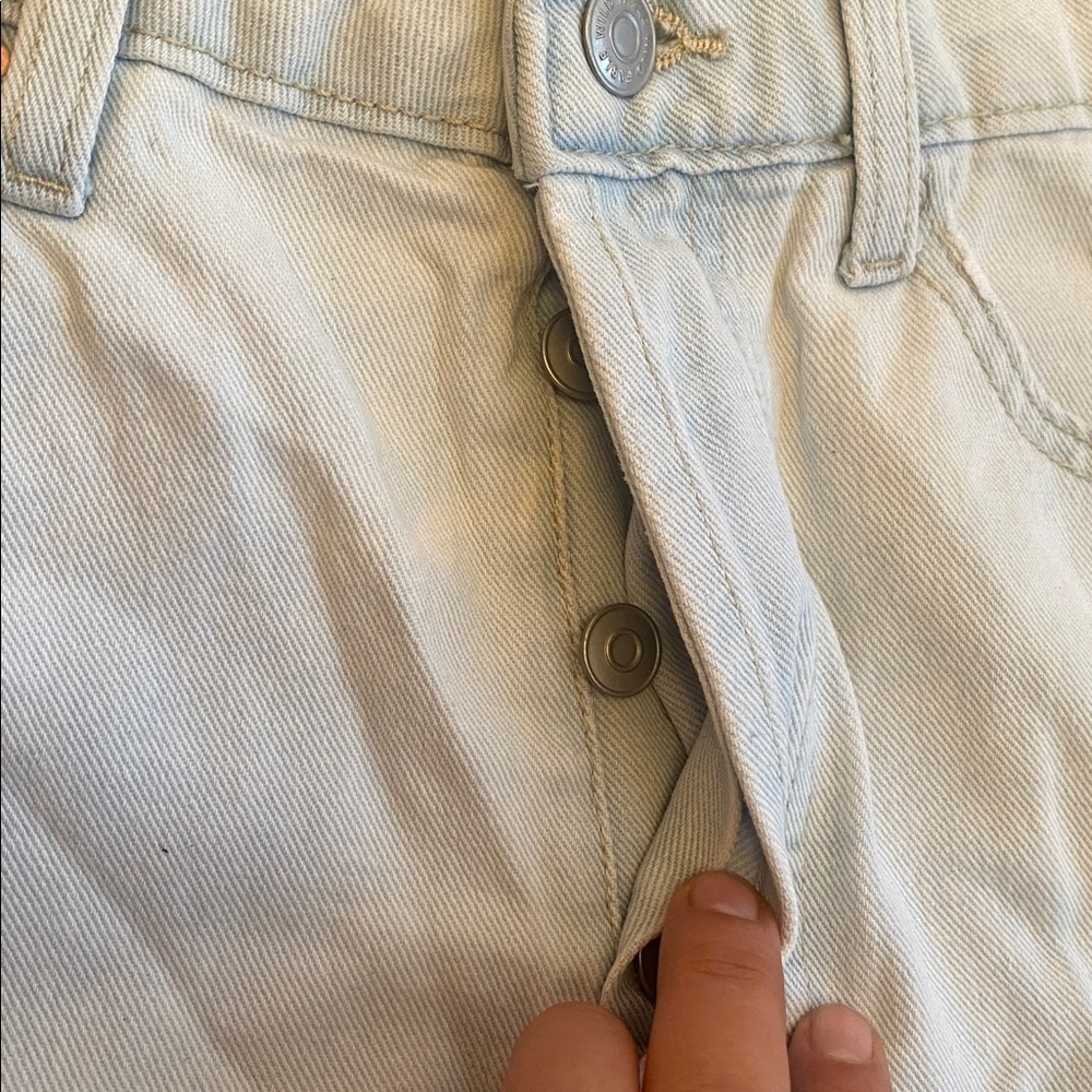 Wild Fable Light Blue Denim Shorts - Picture 4 of 9